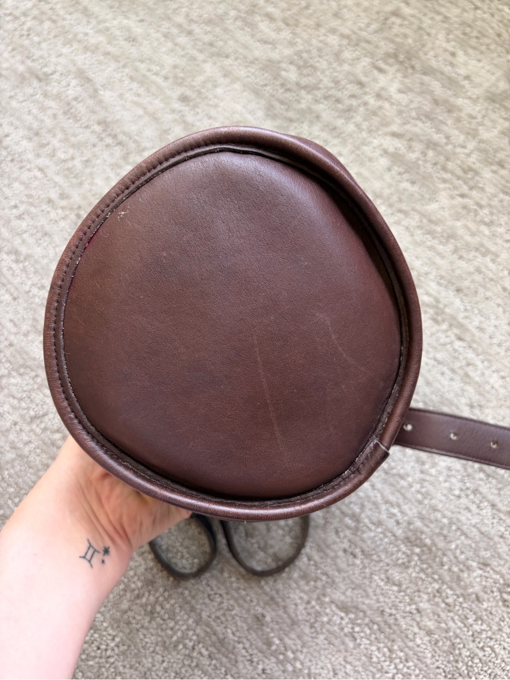 Coach Vintage Small Bixby Sling in Mahogany (9984) - Picture 4 of 11